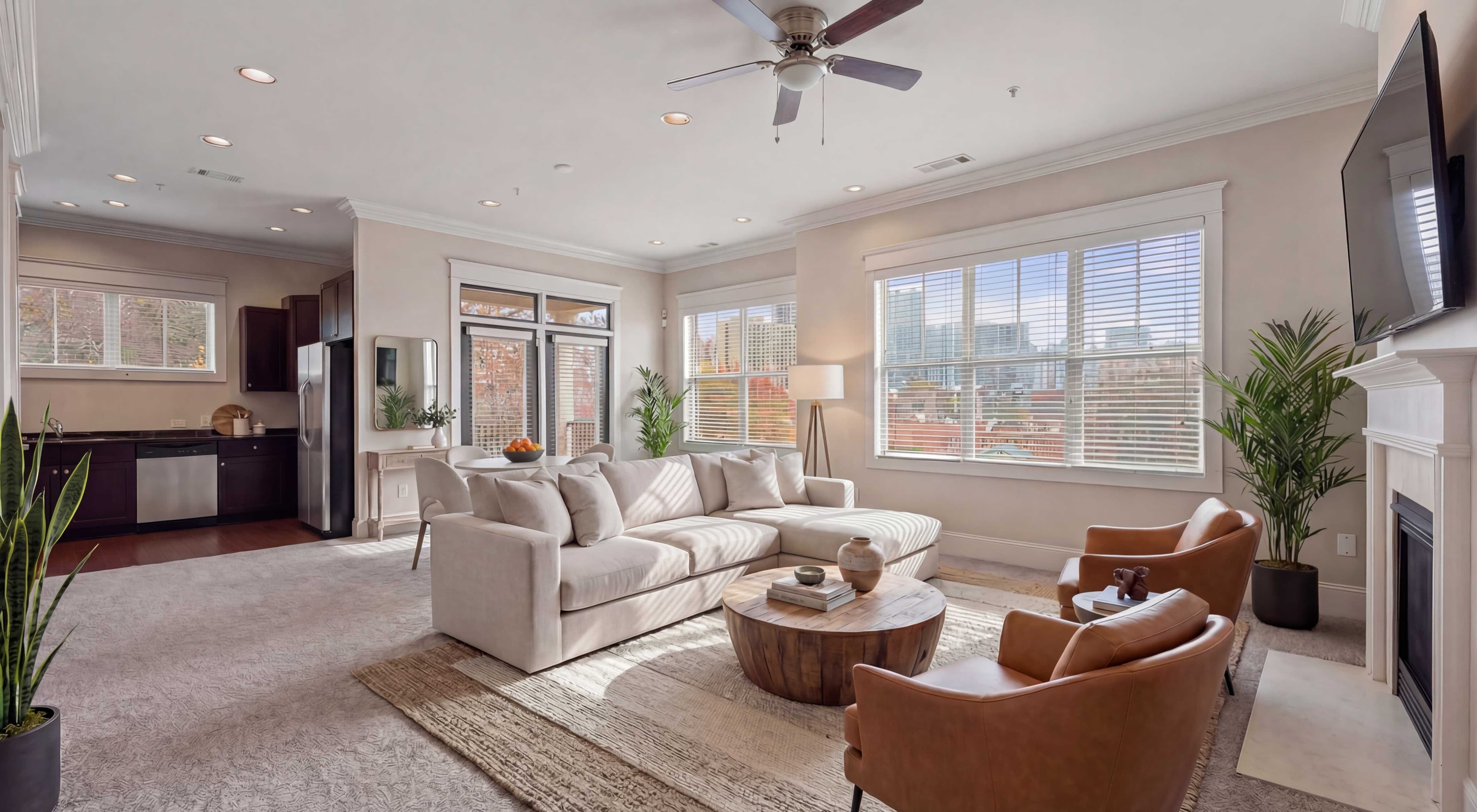 AI Photoreal Virtual Staging image